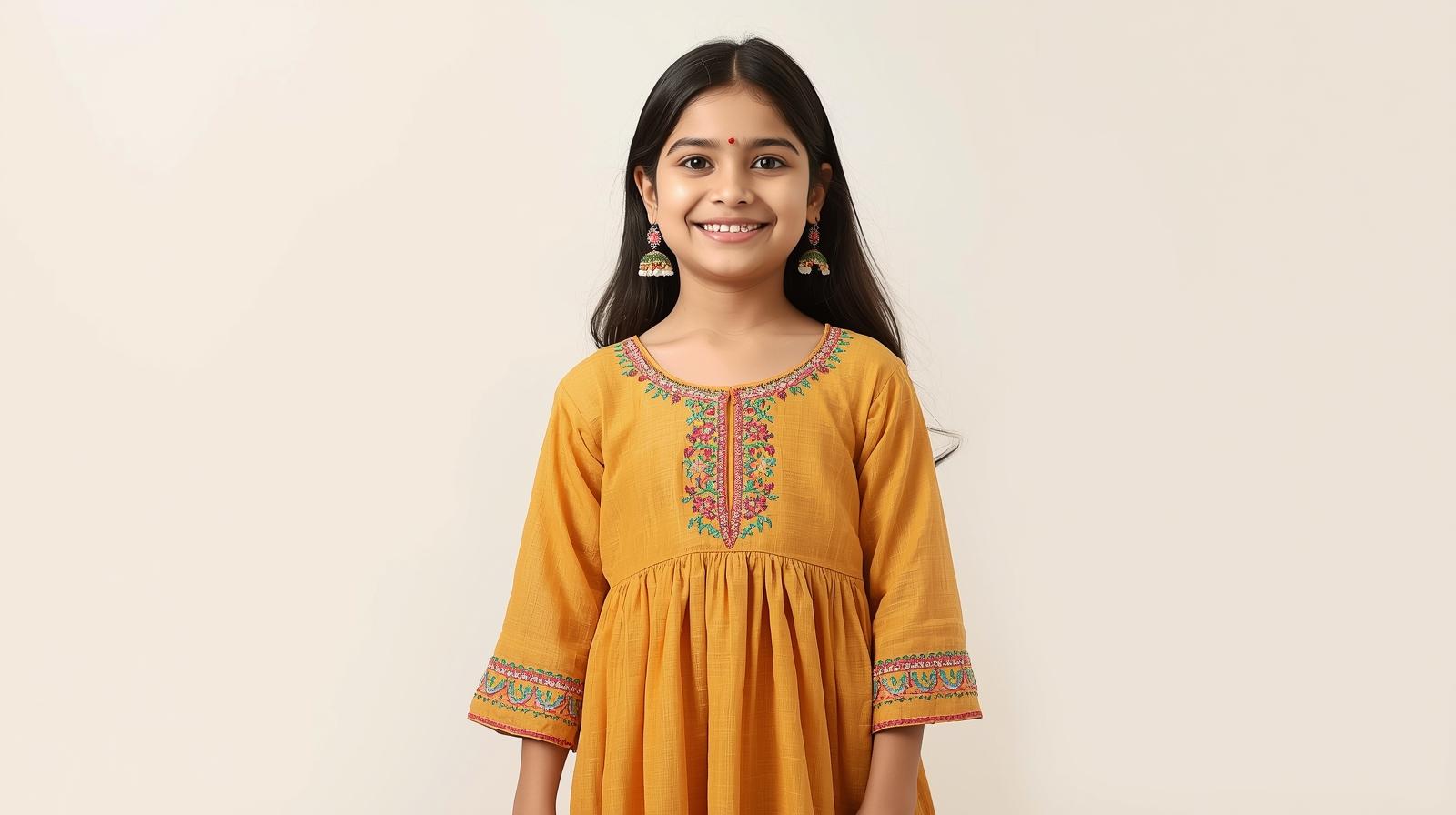 cute indo western frock