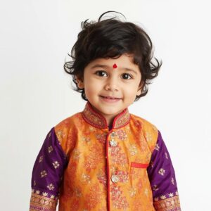 Home festive dress for toddler